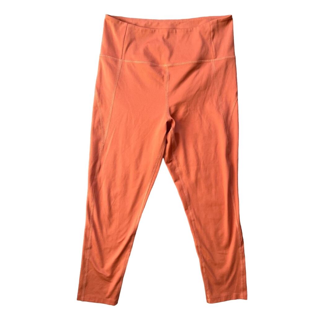 Girlfriend Collective high rise leggings mauve/ pink size Large